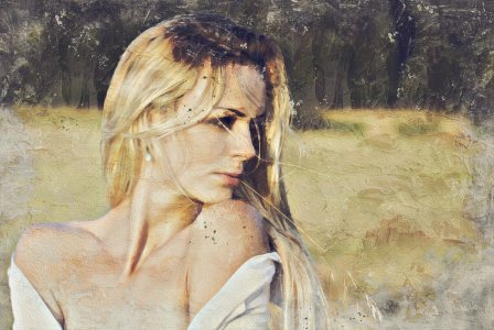 Design de arte de colagem vintage para mulheres